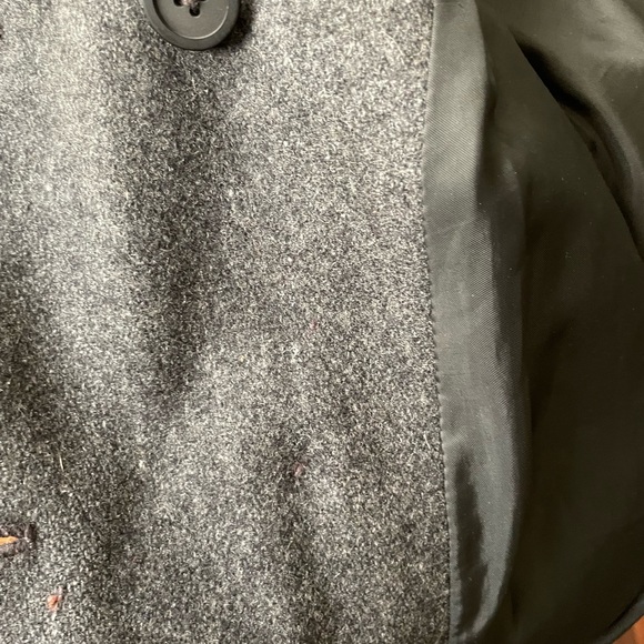 Gap Wool Coat. Gray. Size Large. - Picture 4 of 6